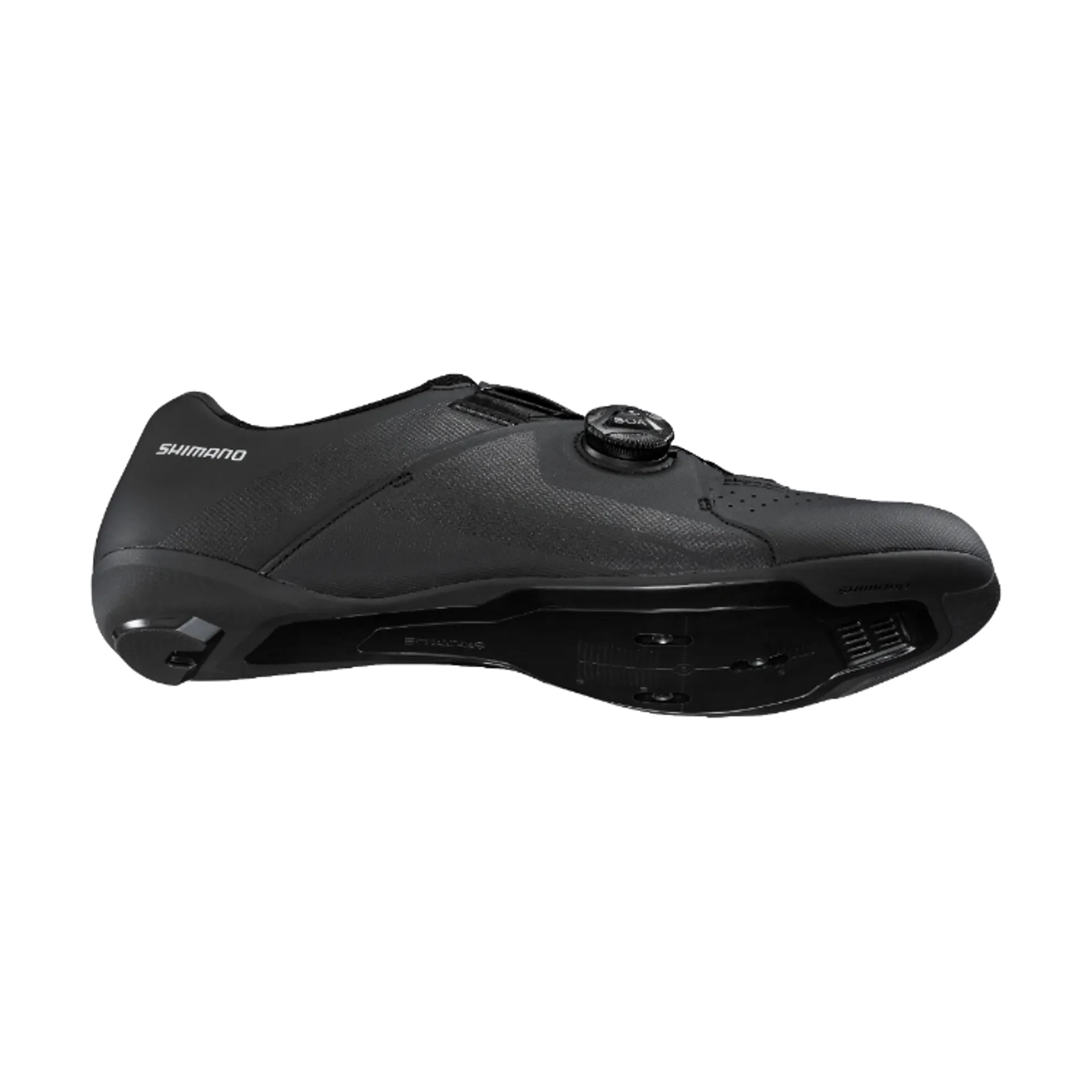 SHIMANO RC300 ROAD SHOES EXTRA WIDE in BLACK